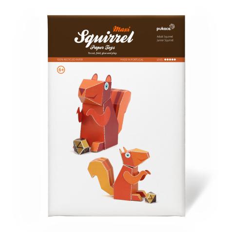 Paper Toys | Maxi Squirrel