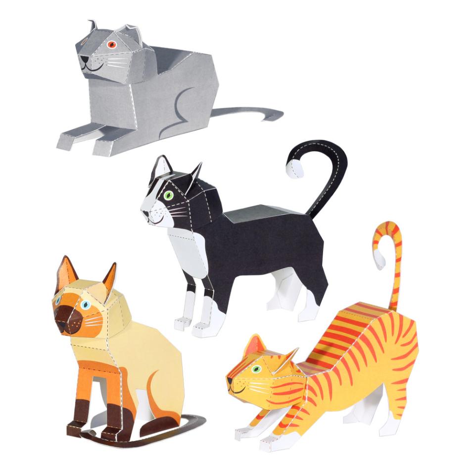 Paper Toys | Cats