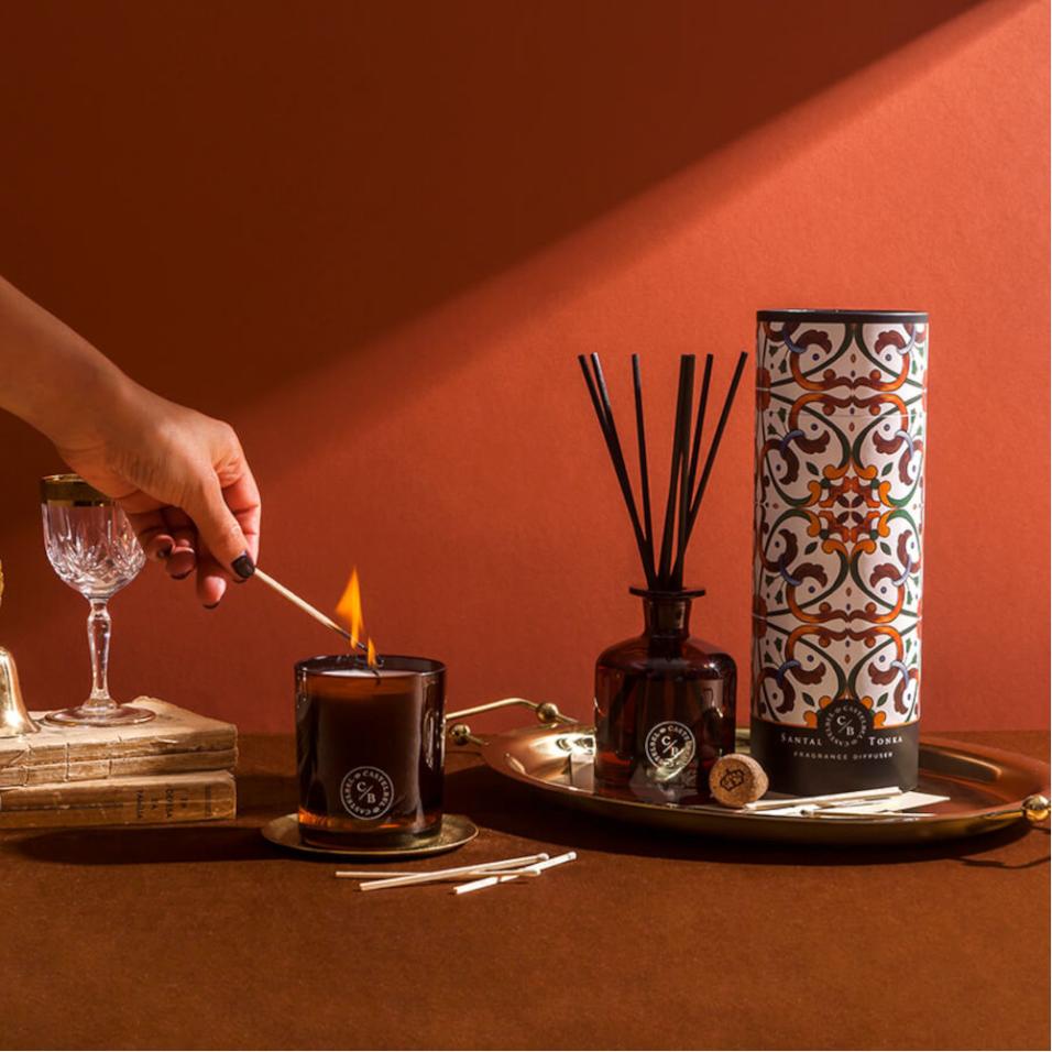 Vela Aromática | Sândalo e Fava Tonca