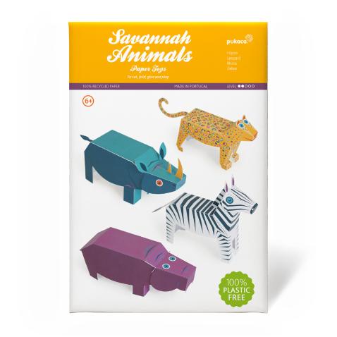 Paper Toys | Savannah Animals