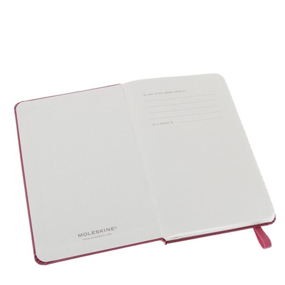 Bloco de Notas, Pocket (Pautado) Rosa