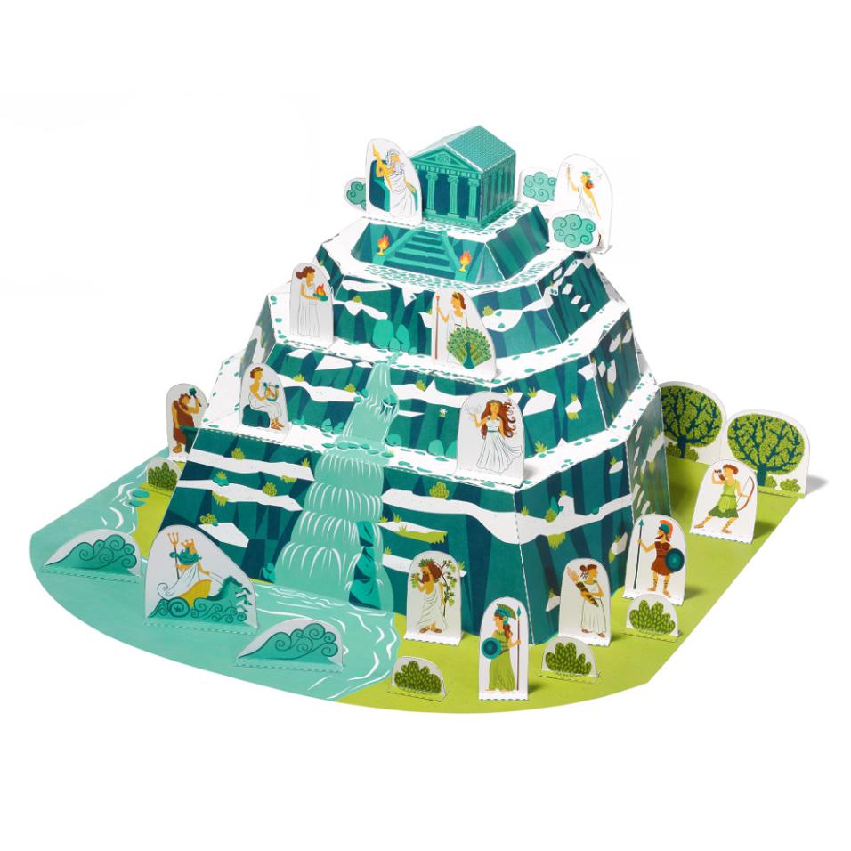 Mount Olympus Paper Toy