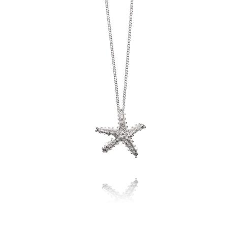 Ariel Silver Pendant - Big Star