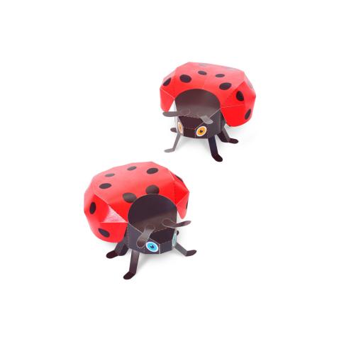 Movable Paper Toys | Ladybugs