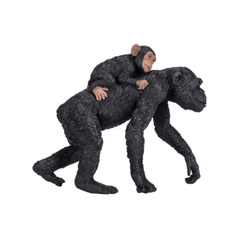 Chimpanzé c/ filhote | XL