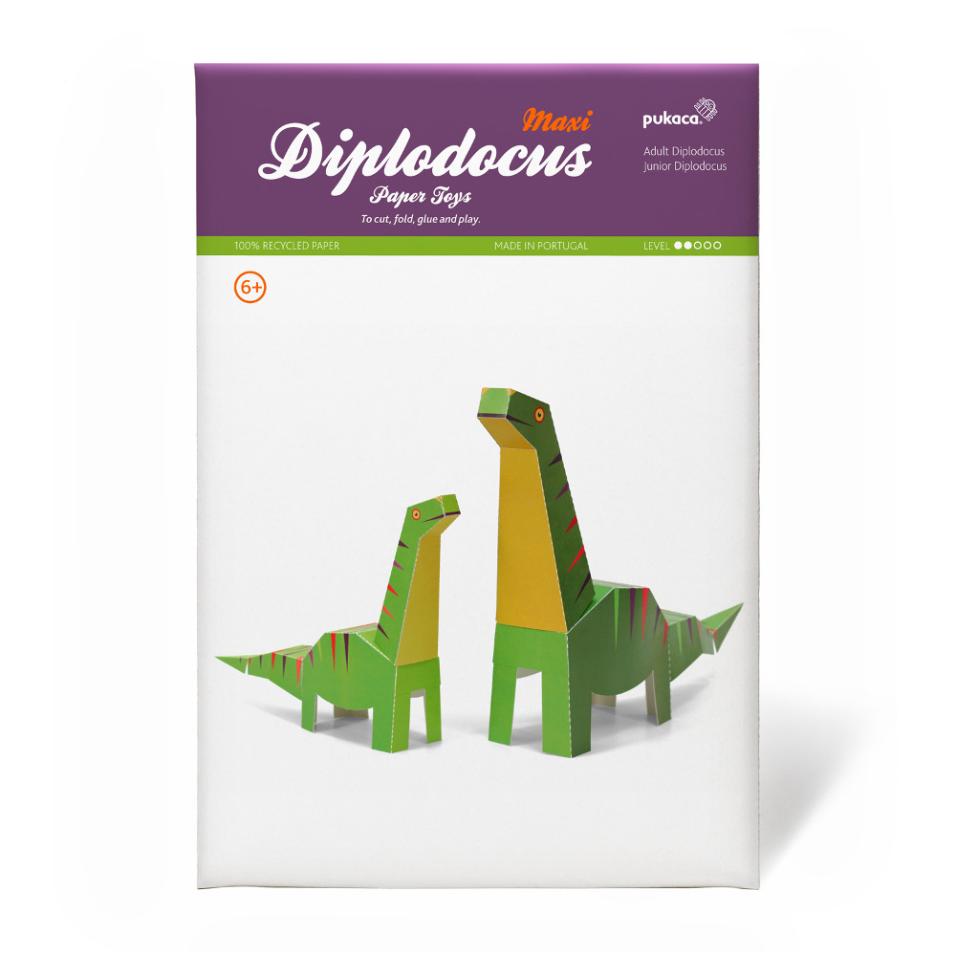 Animais de Papel | Maxi Diplodocus