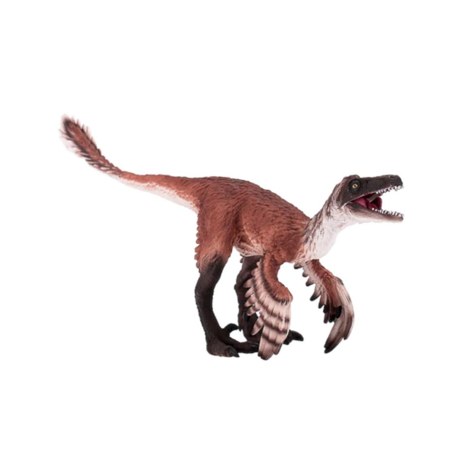 Troodon mandíbula articulável