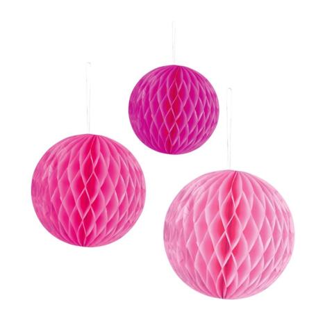 Conjunto de 3 Bolas de Papel