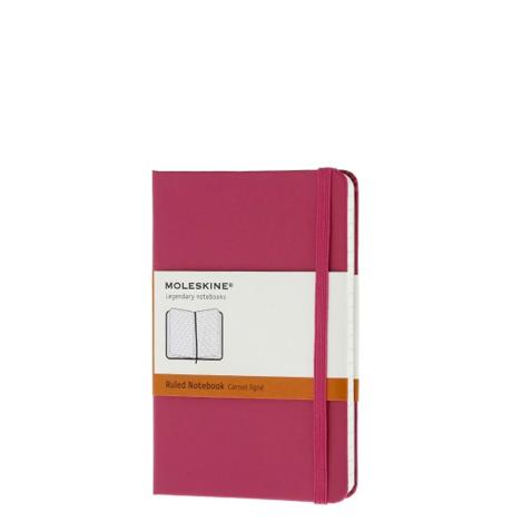 Bloco de Notas, Pocket (Pautado) Rosa