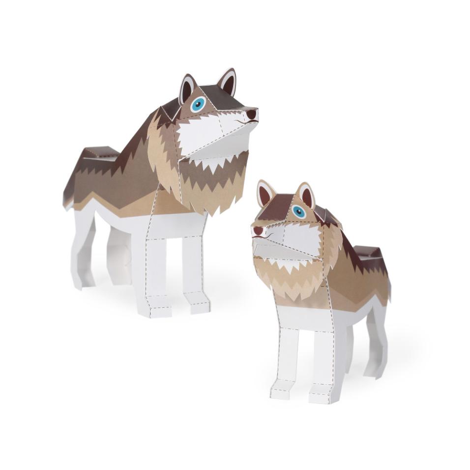 Paper Toys | Maxi Wolf