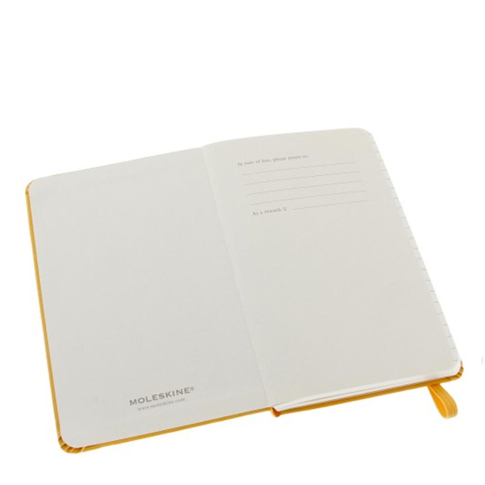 Bloco de Notas, Pocket (Pautado) Amarelo