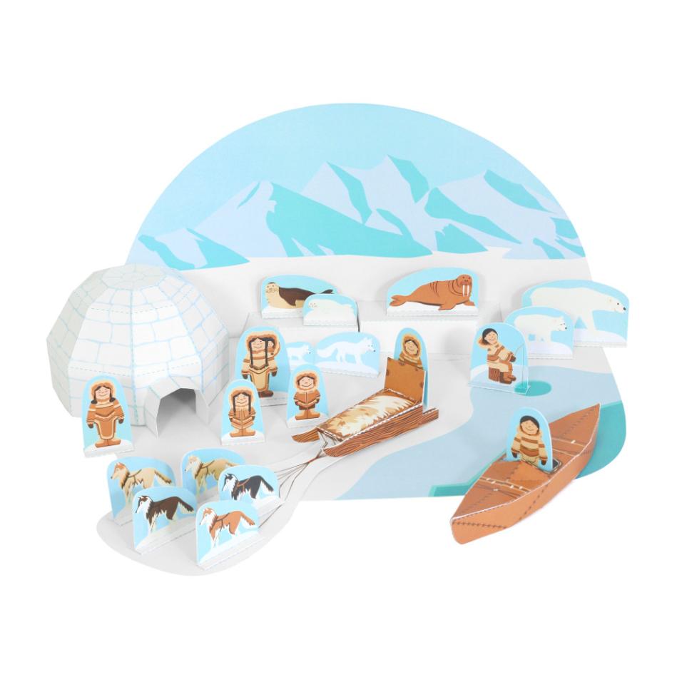 Arctic Paper Toy