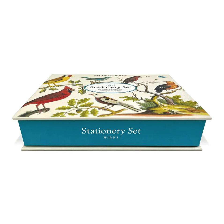 Set papelaria Cavallini Birds