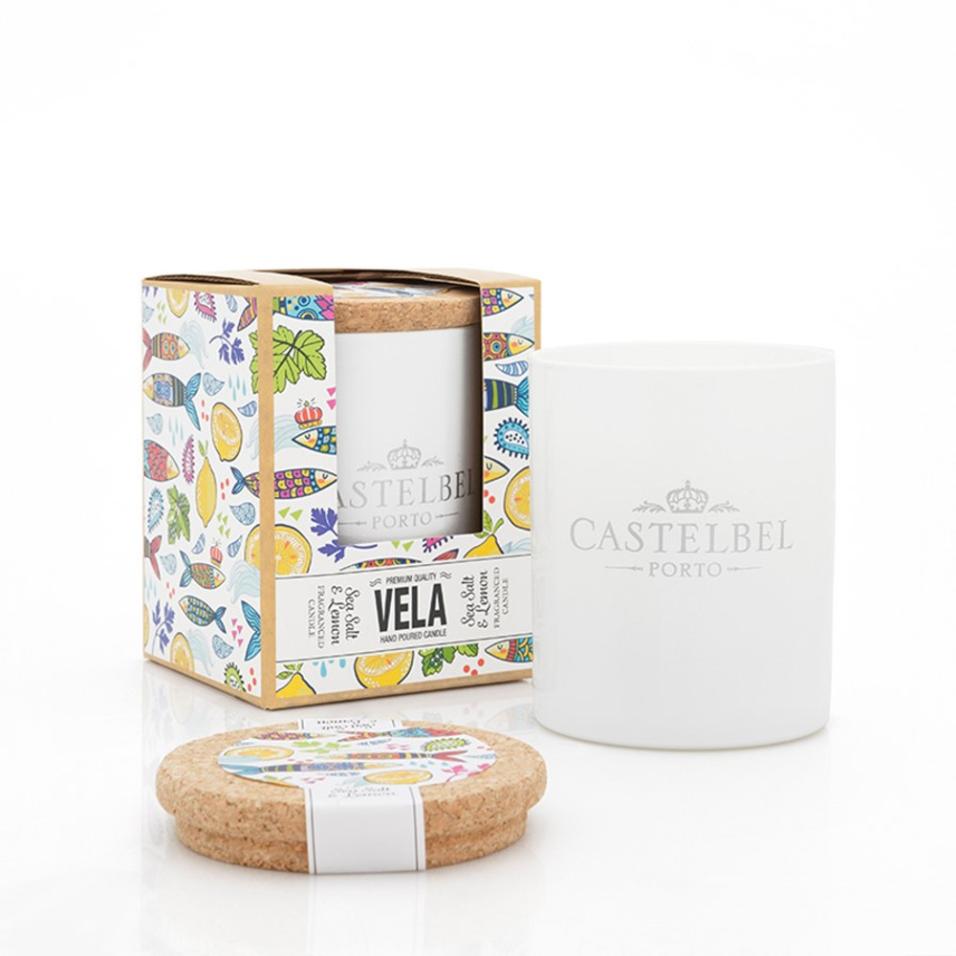 Vela aromática Castelbel Sardinha