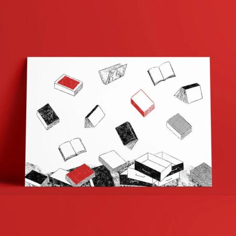 Poster A4 | Pela Liberdade: Respirações 5, Bárbara R.