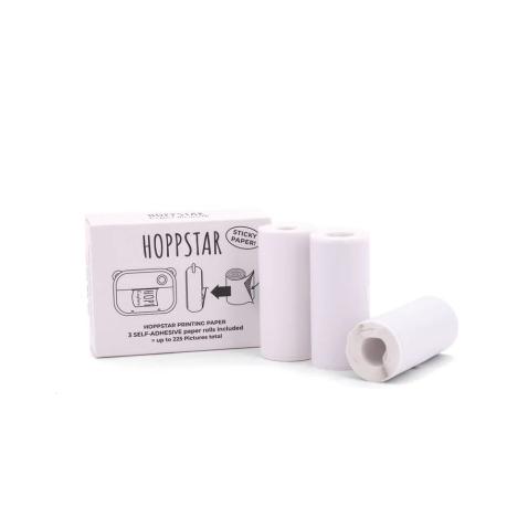 Recarga de Papel Fotogrático Adesivo Pack de 3