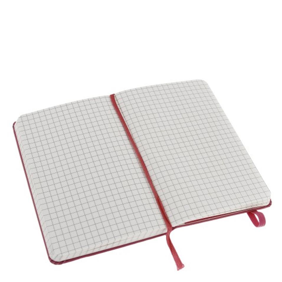Bloco de Notas, Pocket (Quadriculado) Rosa
