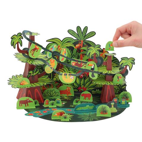 Tropical Forest Paper Toy