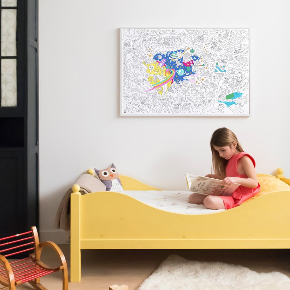 Poster Gigante para Colorir | Cosmos