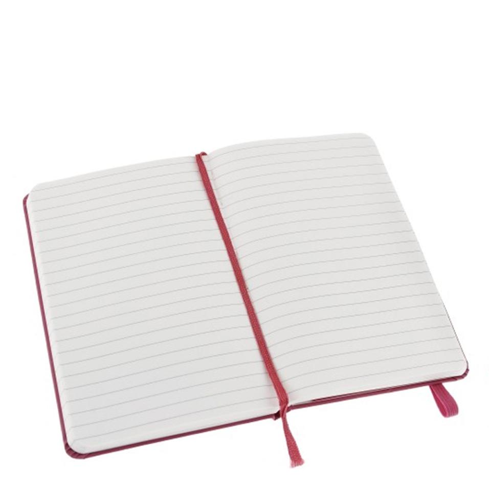 Bloco de Notas, Pocket (Pautado) Rosa