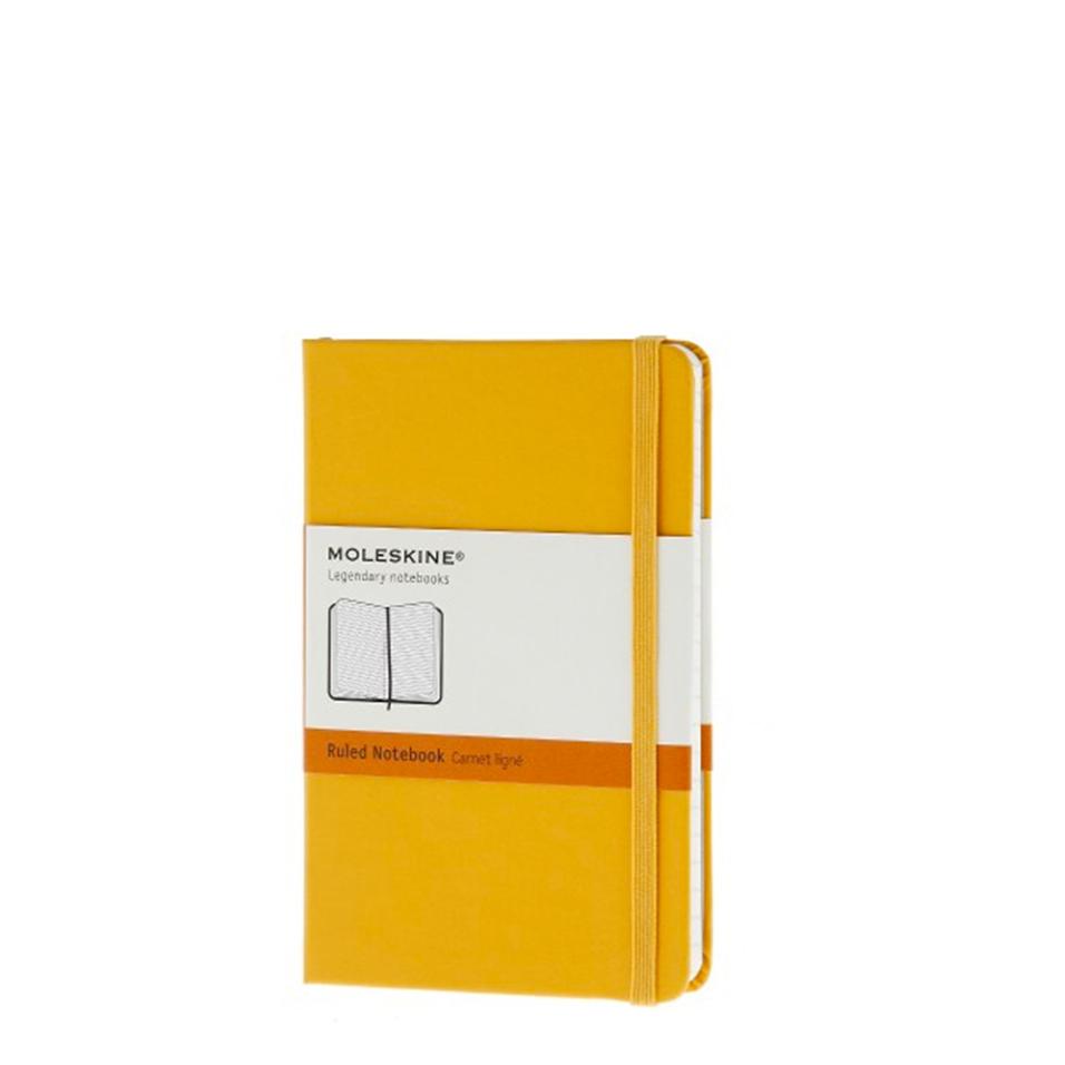 Bloco de Notas, Pocket (Pautado) Amarelo