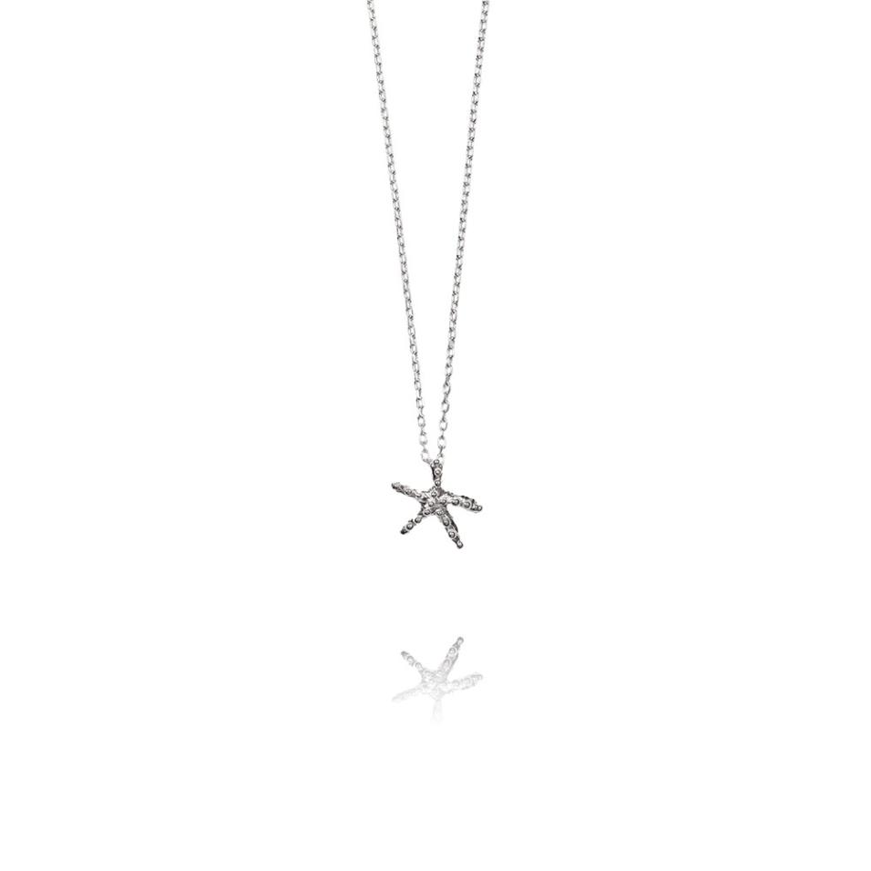 Ariel Silver Pendant - Small Star