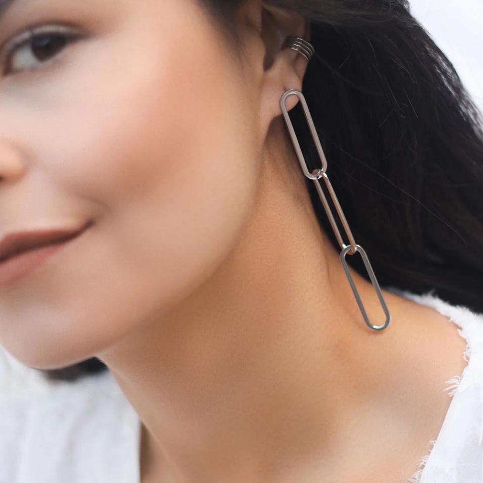 Jane Silver Earcuff | MJ.JAN.026.ER32