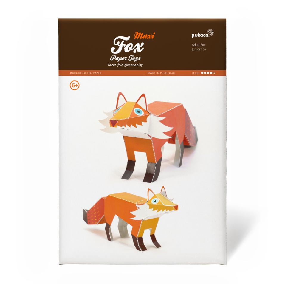 Paper Toys | Maxi Fox