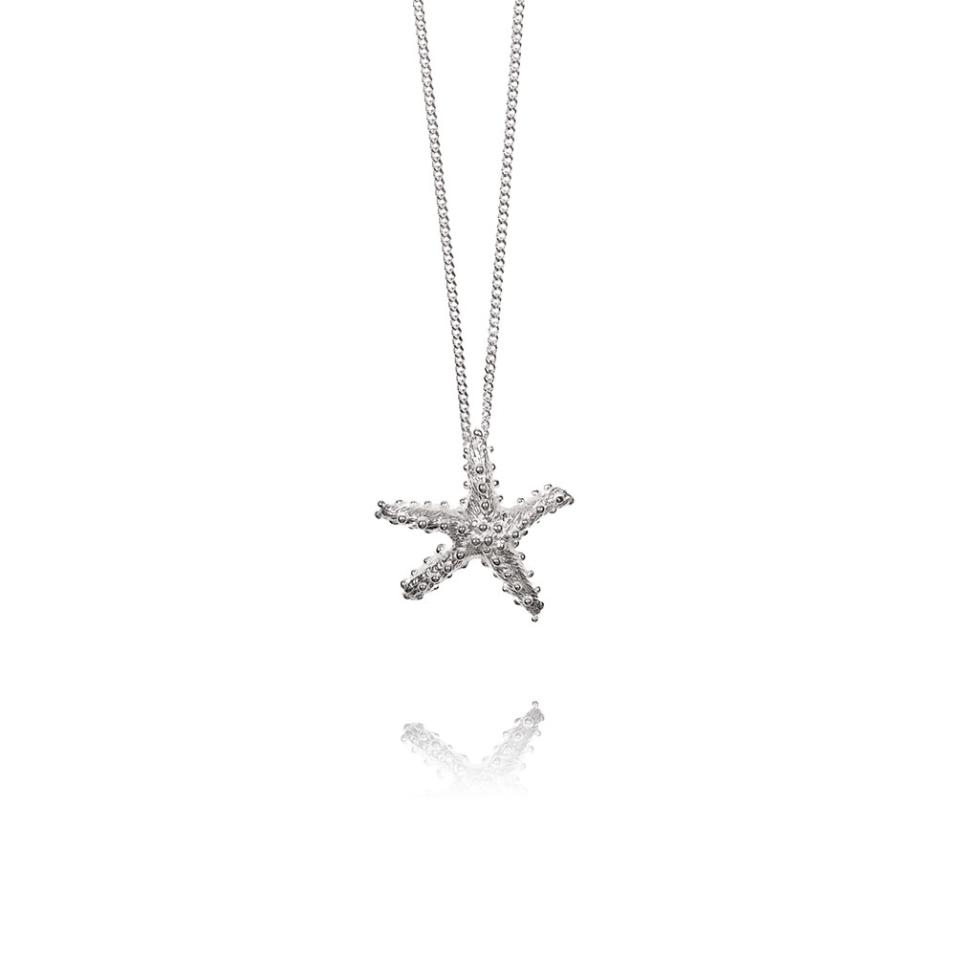 Ariel Silver Pendant - Big Star