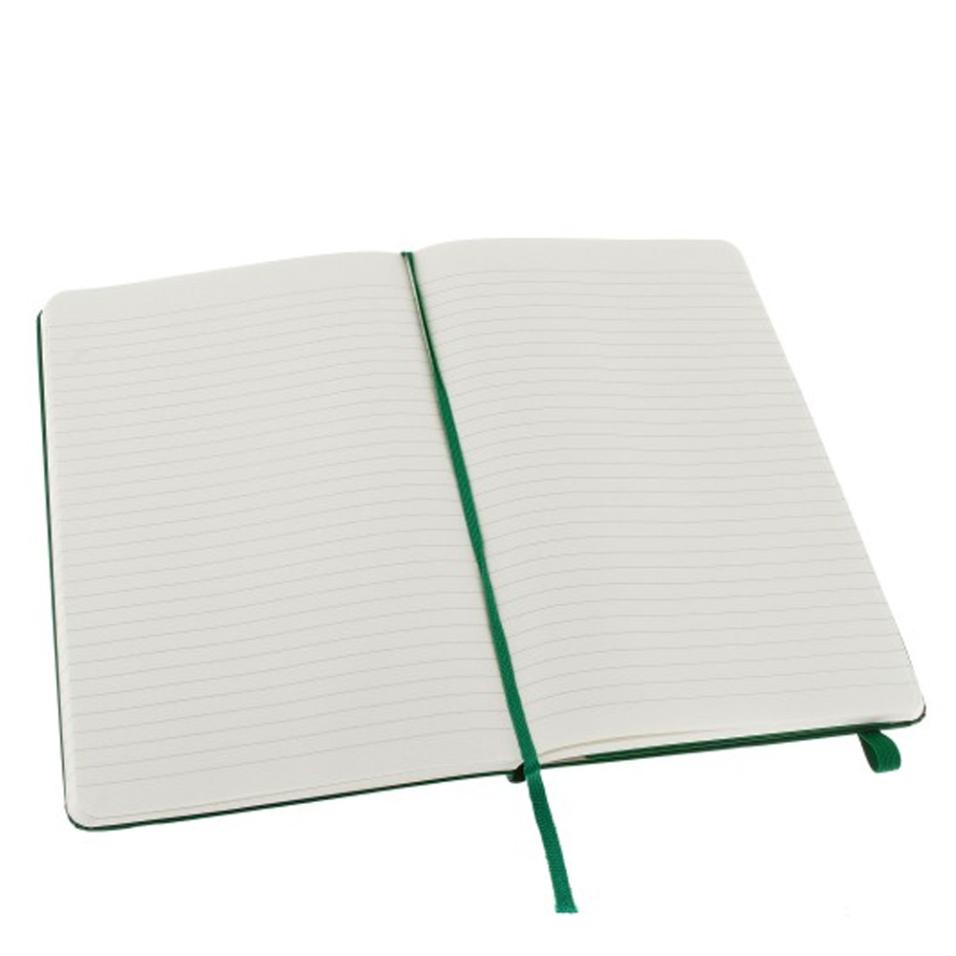 Bloco de Notas, Pocket (Pautado) Verde