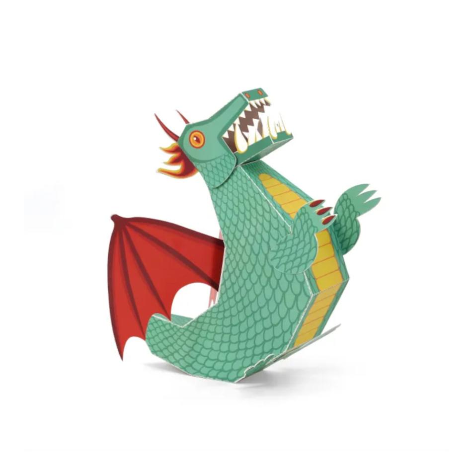 Paper Toys | Green Dragon