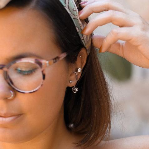 Ella Silver Earcuff | MJ.ELL.037.ER30