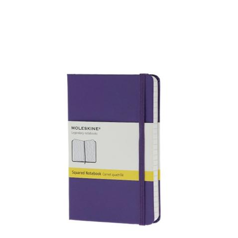 Bloco de Notas, Pocket (Quadriculado) Violeta