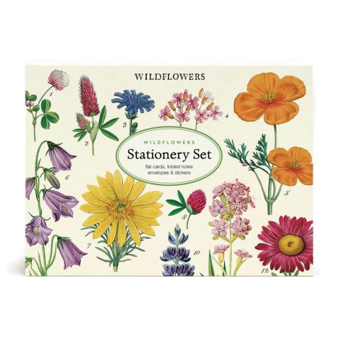 Set papelaria Cavallini Wildflowers
