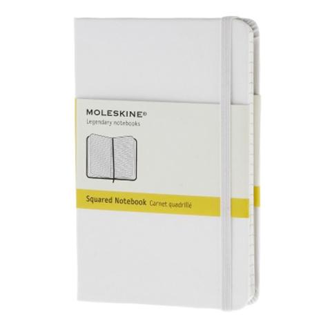 Bloco de Notas, Pocket (Quadriculado) Branco