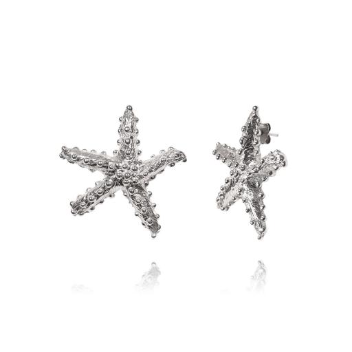 Ariel Silver Earring - Big Star | MJ.ARI.004.ER30