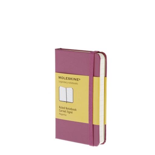 Bloco de Notas Pautado (XS) Rosa