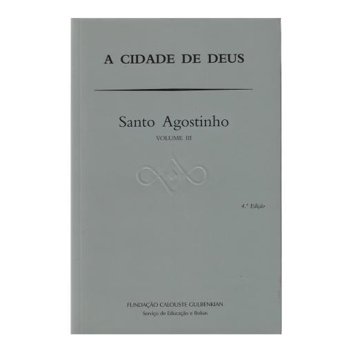 Cidade de Deus - Vol. III | Santo Agostinho