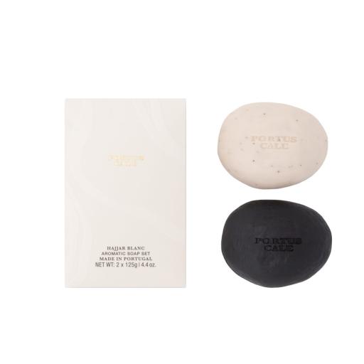 Conjunto De Sabonetes Hajjar Blanc 2X125G