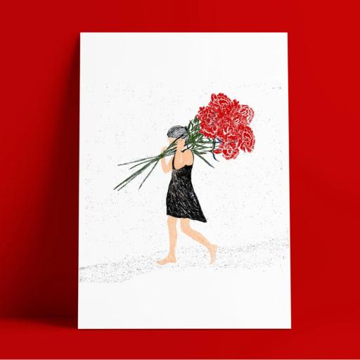 Poster A4 | Revolução,  Bárbara R.
